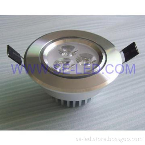 3W High Efficiency Epistar Dimmable White Empotrable led